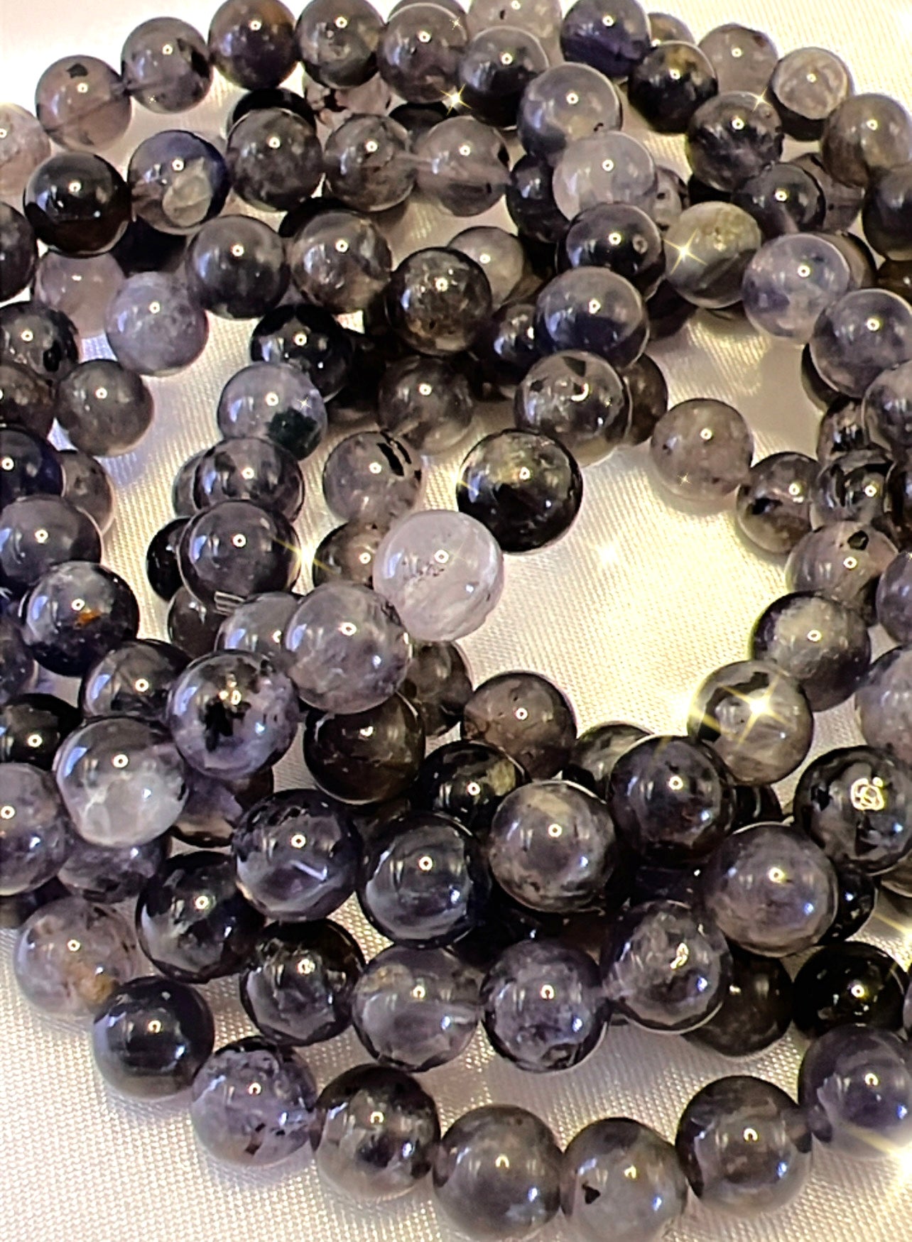 IOLITE BRACELET- addiction, inner knowing, cosmic journey, overcome co-dependency