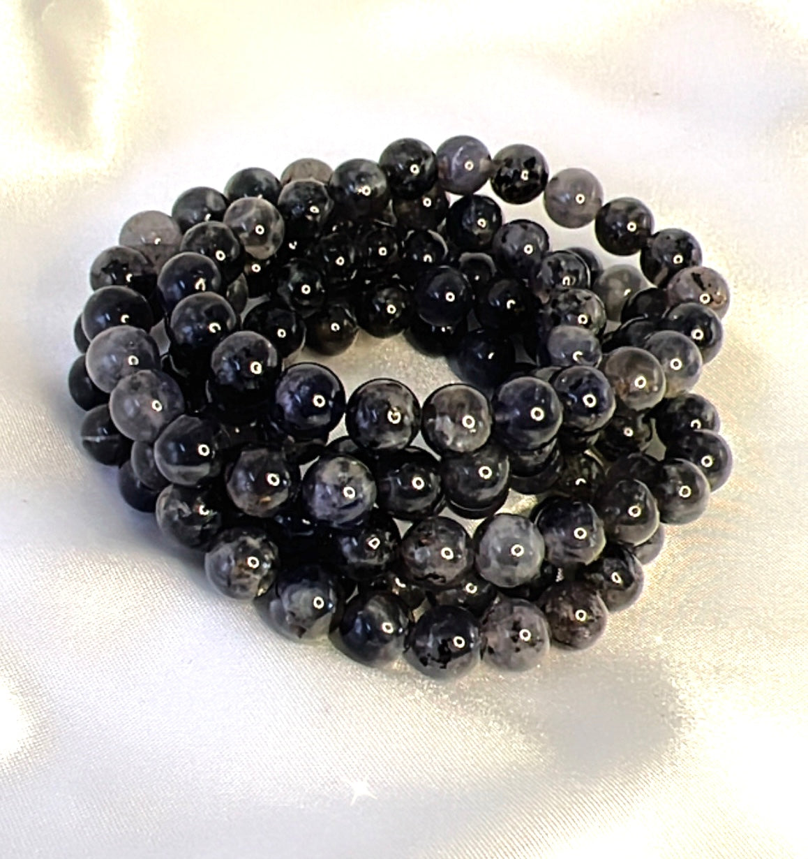 IOLITE BRACELET- addiction, inner knowing, cosmic journey, overcome co-dependency