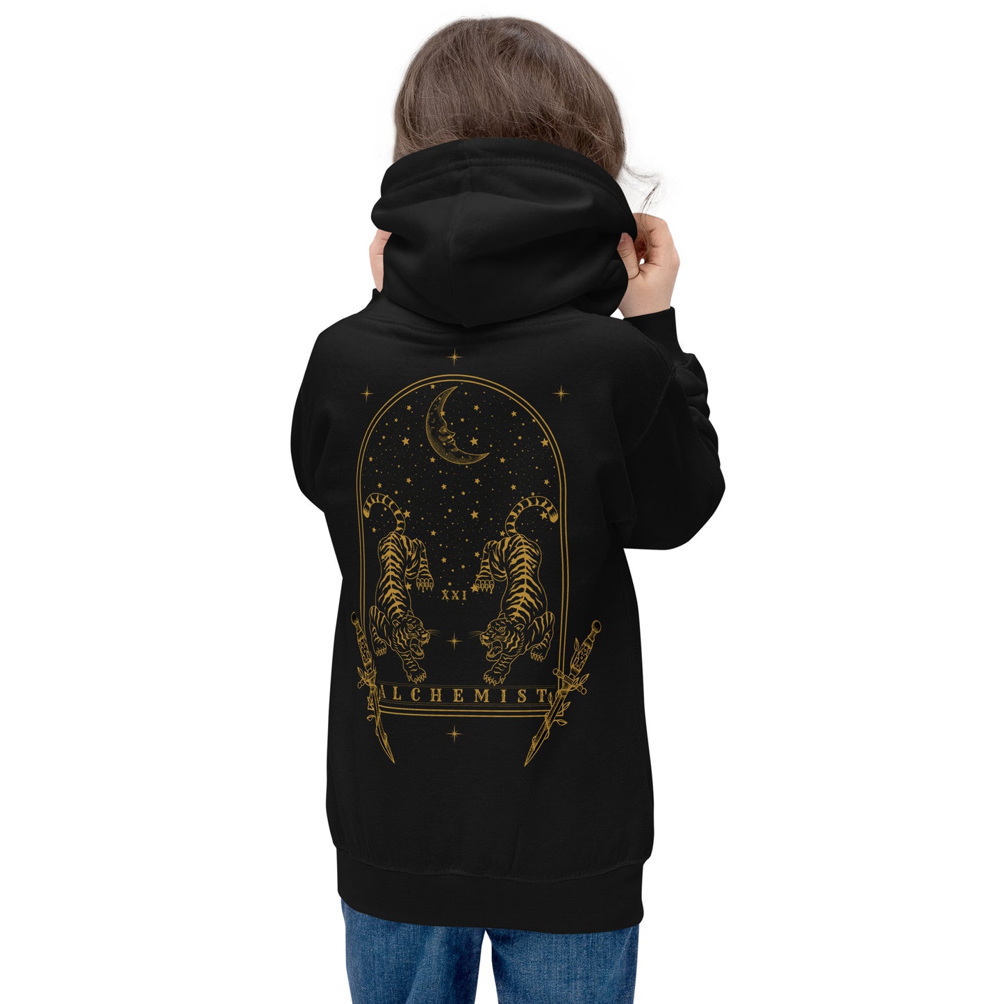 THE ALCHEMIST TAROT UNISEX KIDS HOODIE