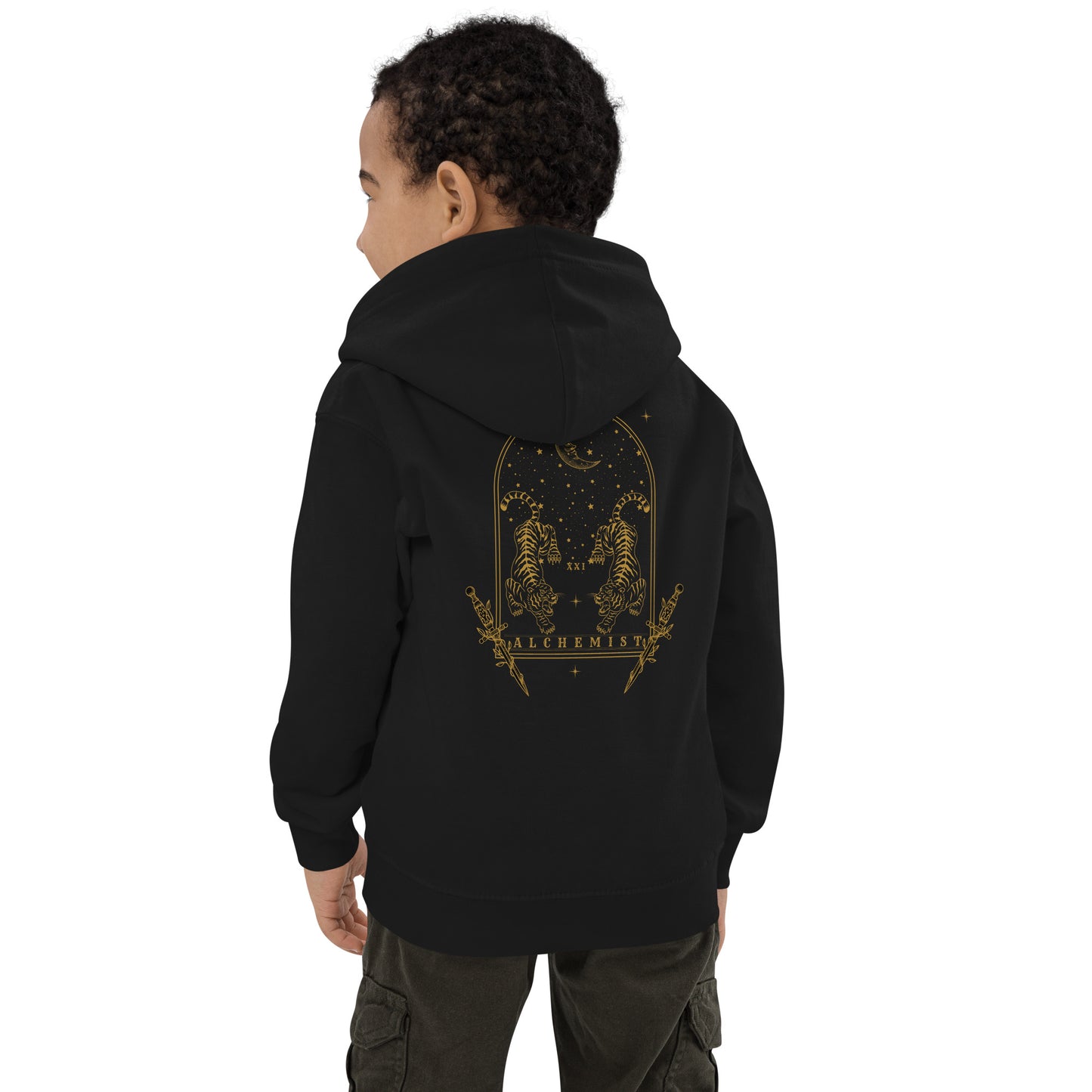 THE ALCHEMIST TAROT UNISEX KIDS HOODIE