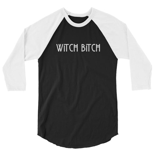 WITCH BITCH BASEBALL 3/4 SHIRT