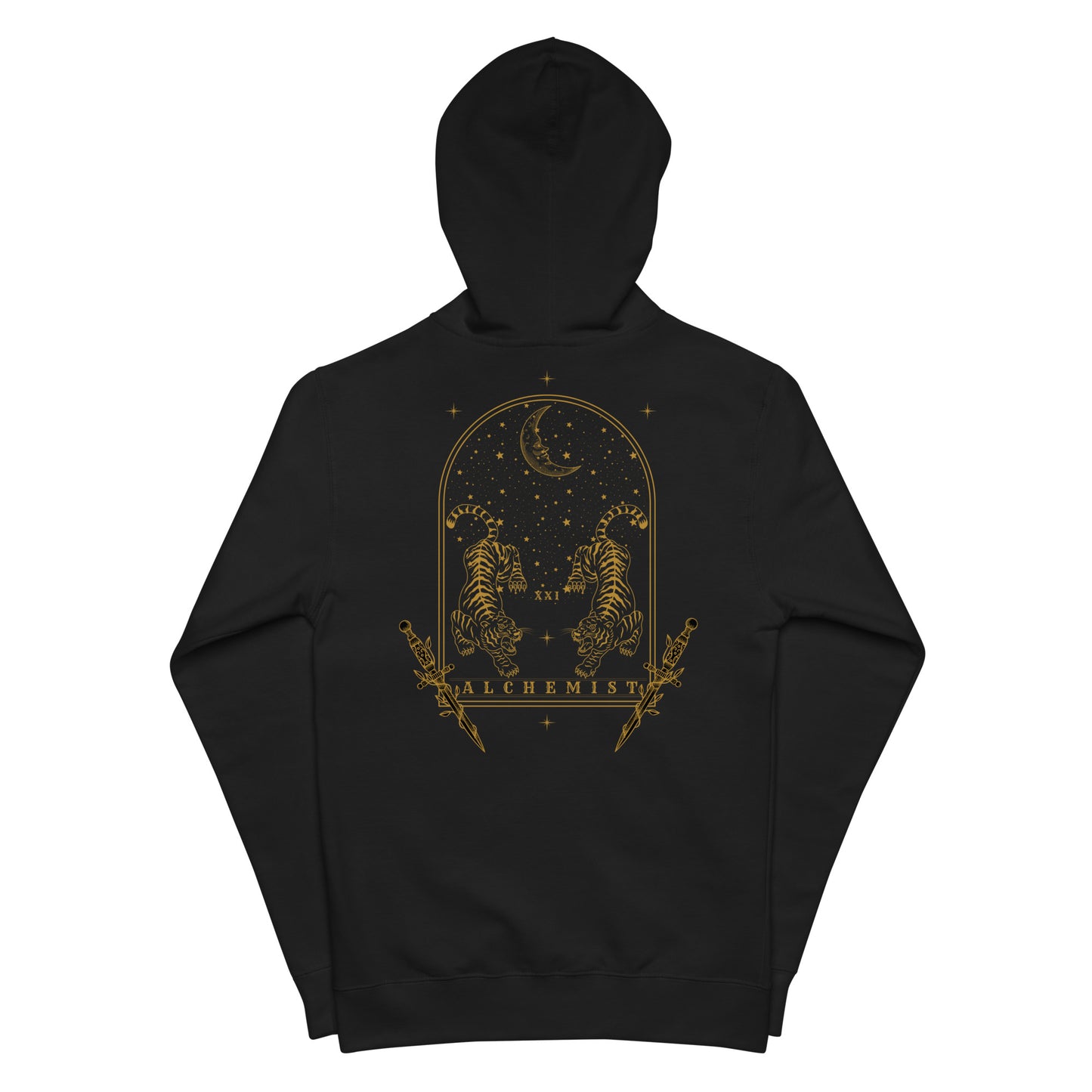 THE ALCHEMIST TAROT UNISEX FLEECE ZIP UP HOODIE