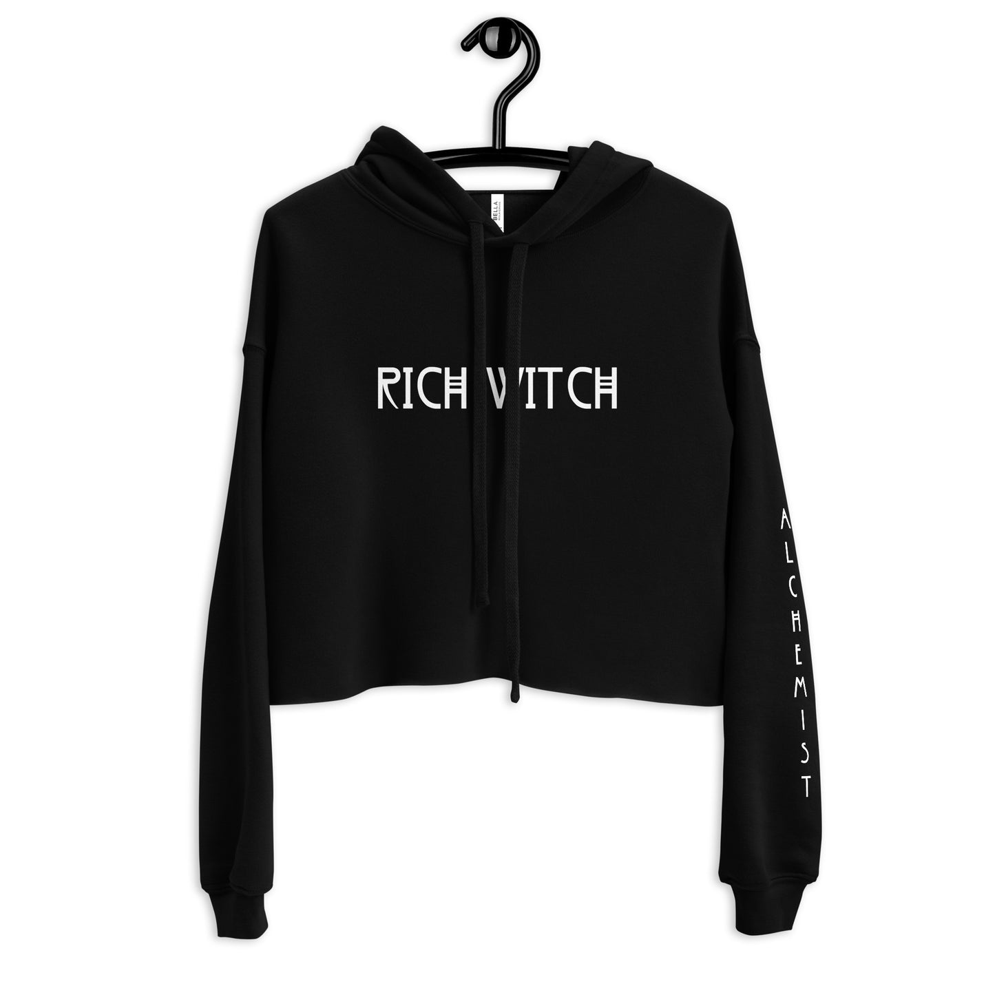 RICH WITCH CROPPED HOODIE