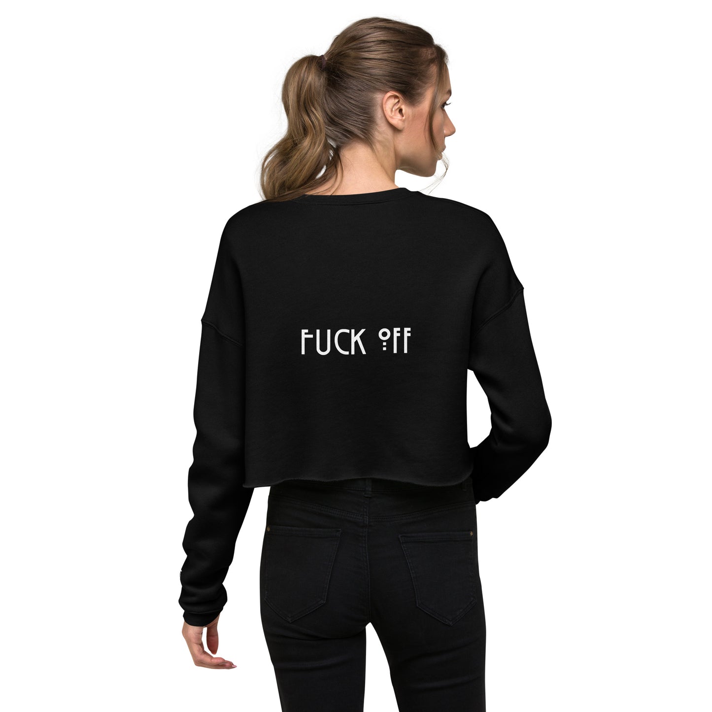 WITCH BITCH CROPPED SWEATSHIRT