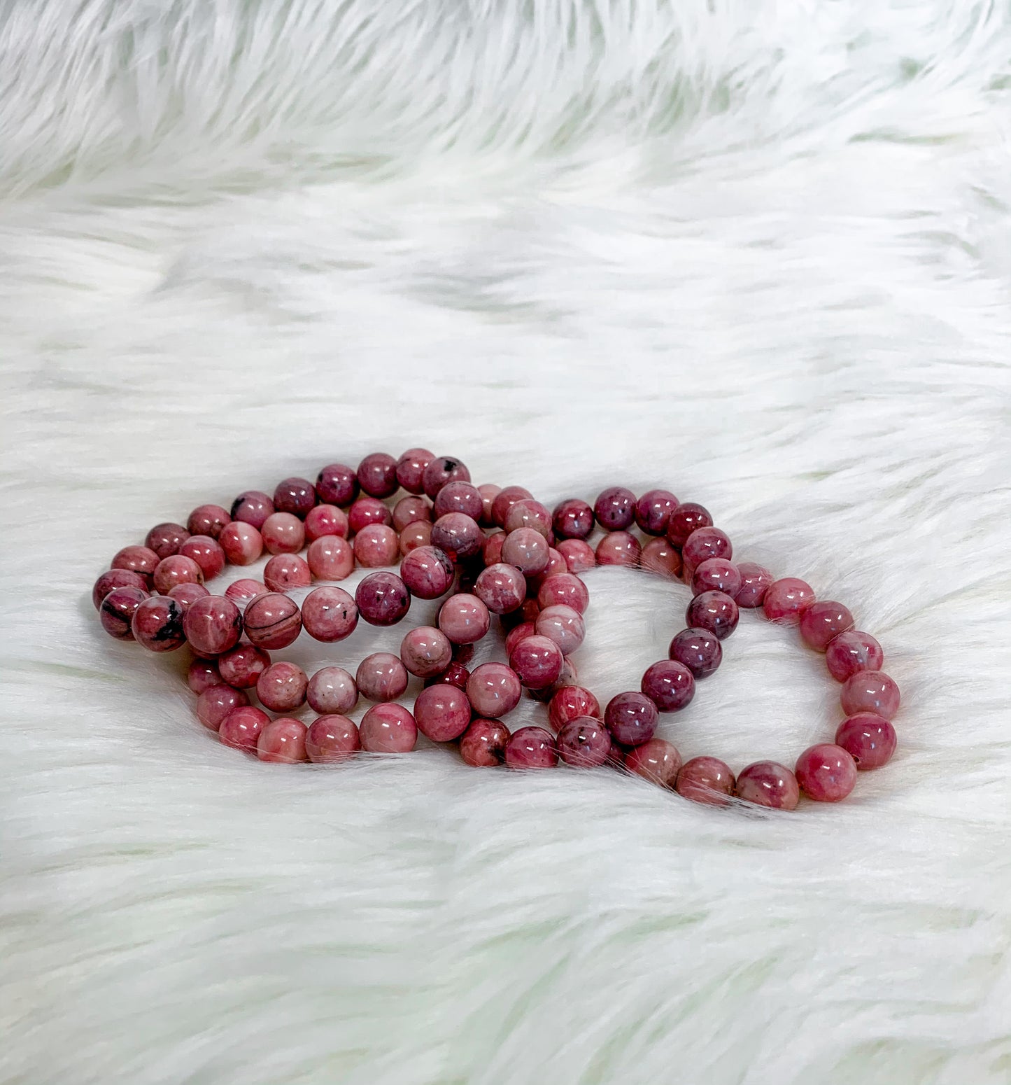 RHODONITE BRACELET- confidence, gratitude, inner path, it girl vibes