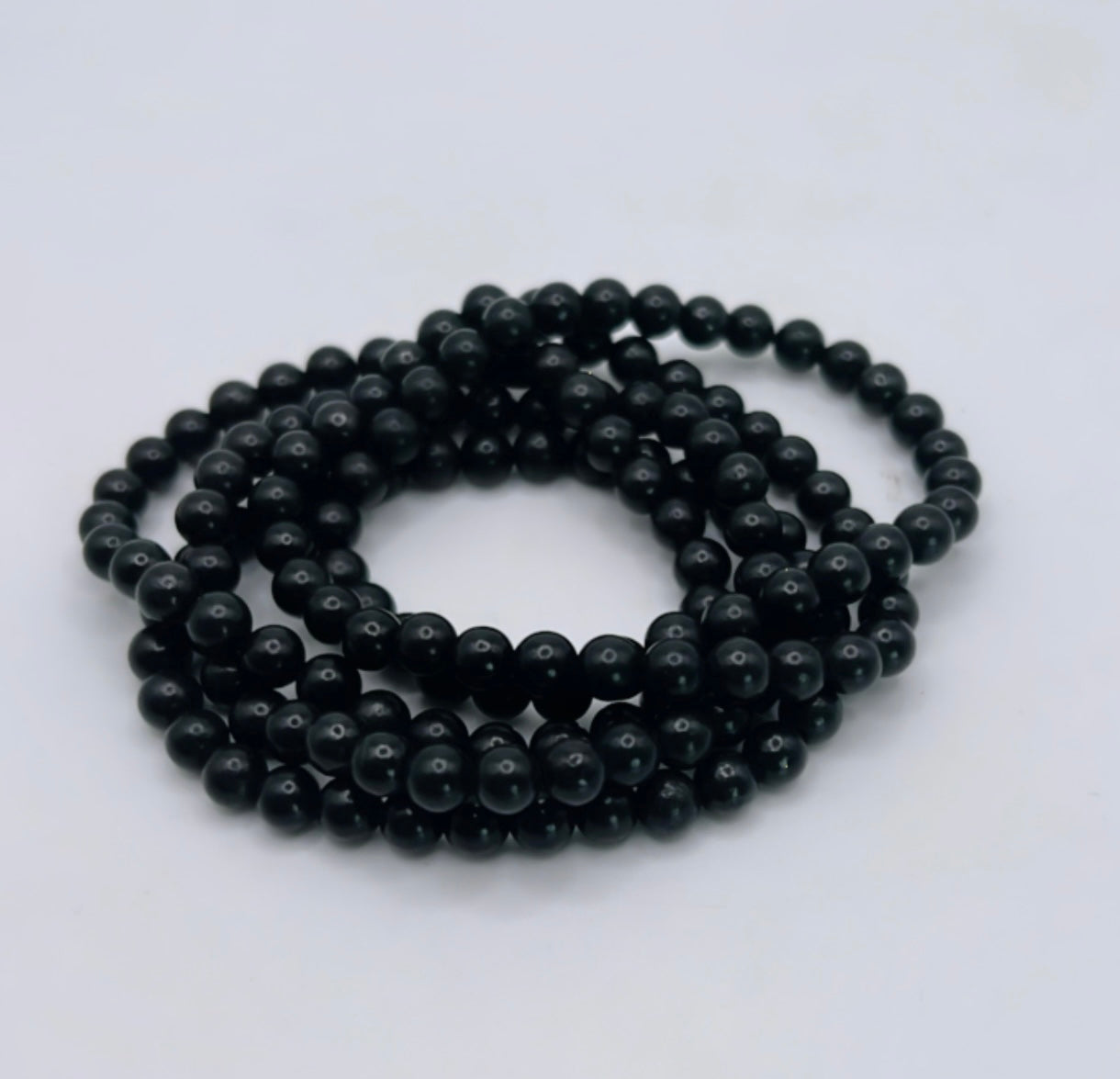 SHUNGITE BRACELET- emf protection, grounding