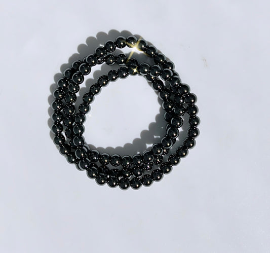 HEMATITE BRACELET- courage, strength, self control, remove deep seeded anxiety, will power