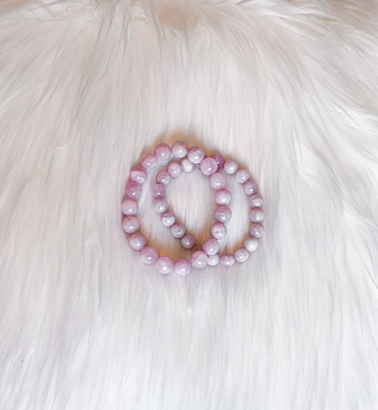 KUNZITE CRYSTAL BRACELET - a mothers stone, sense of self, alignment, manifesting