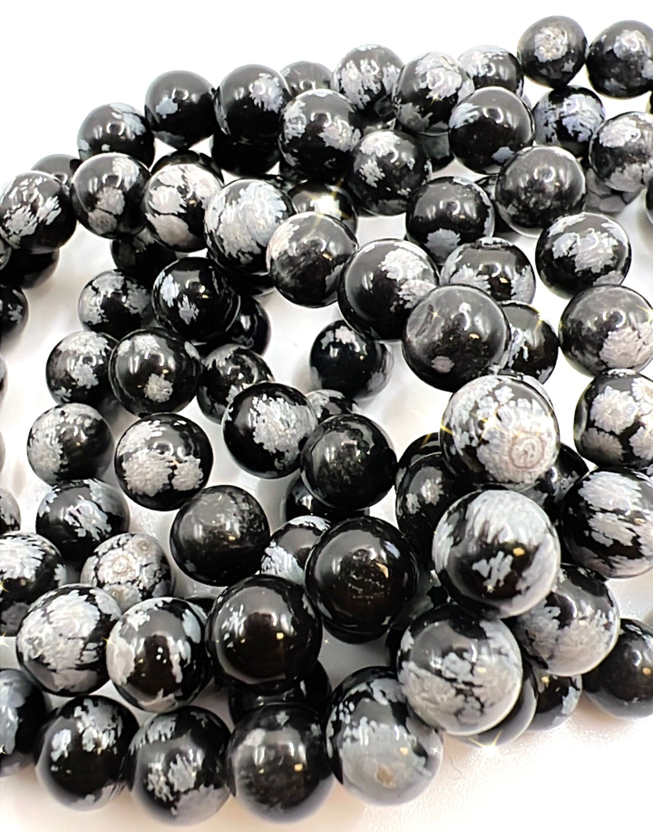 SNOWFLAKE OBSIDIAN- breaking bad habits/addiction, overthinking, grounding