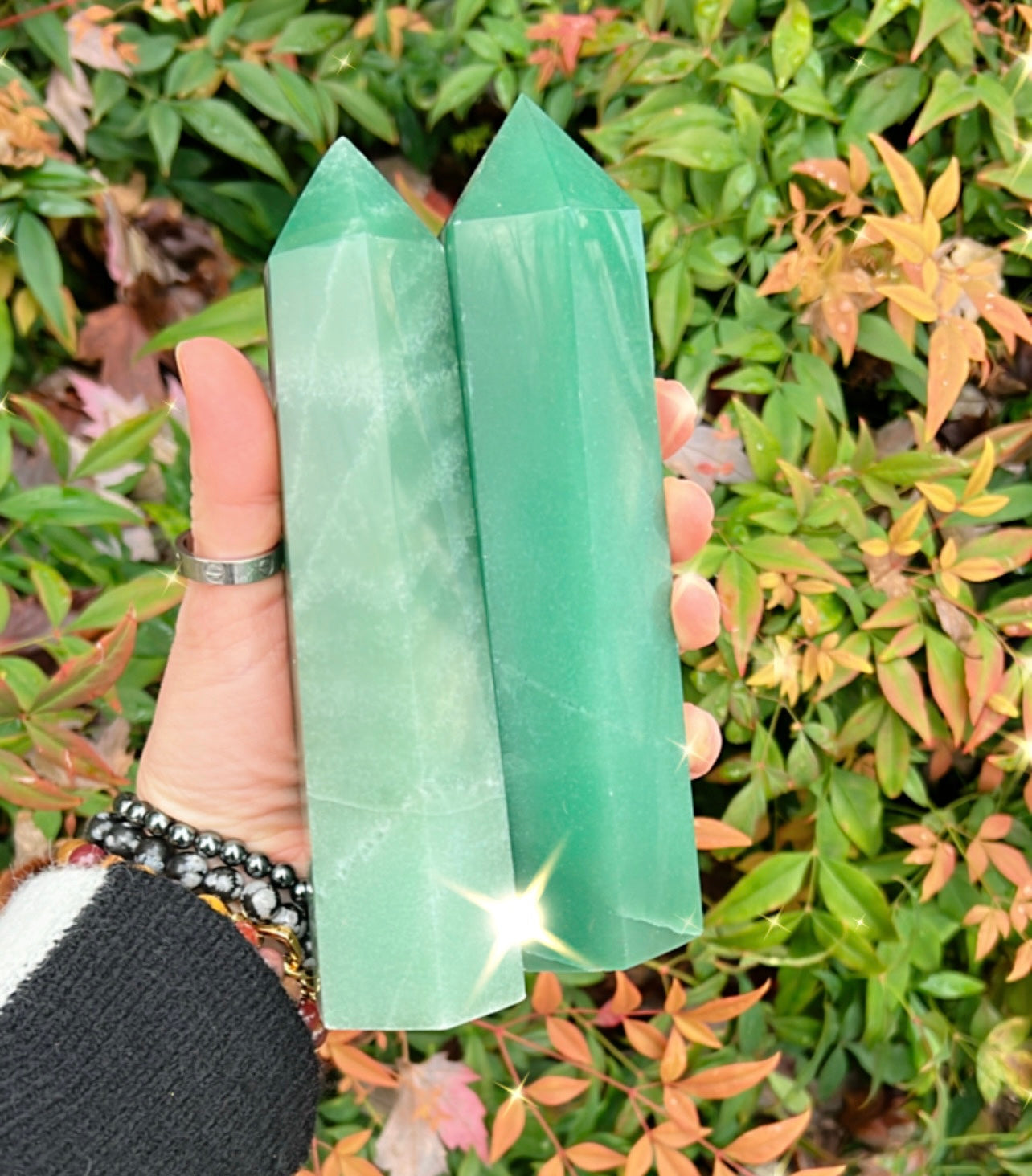 GREEN AVENTURINE TOWER