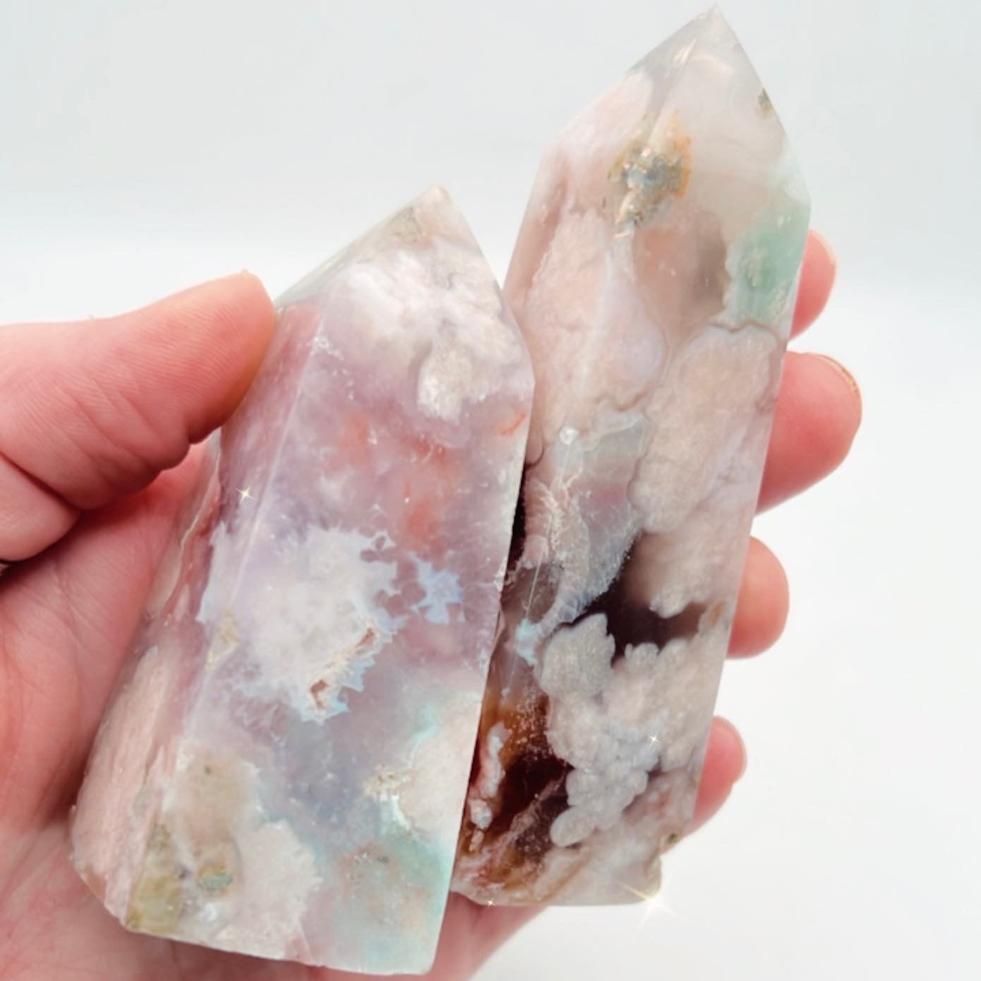 FLOWER AGATE POINT