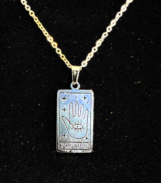 FORTUNE TAROT CARD NECKLACE