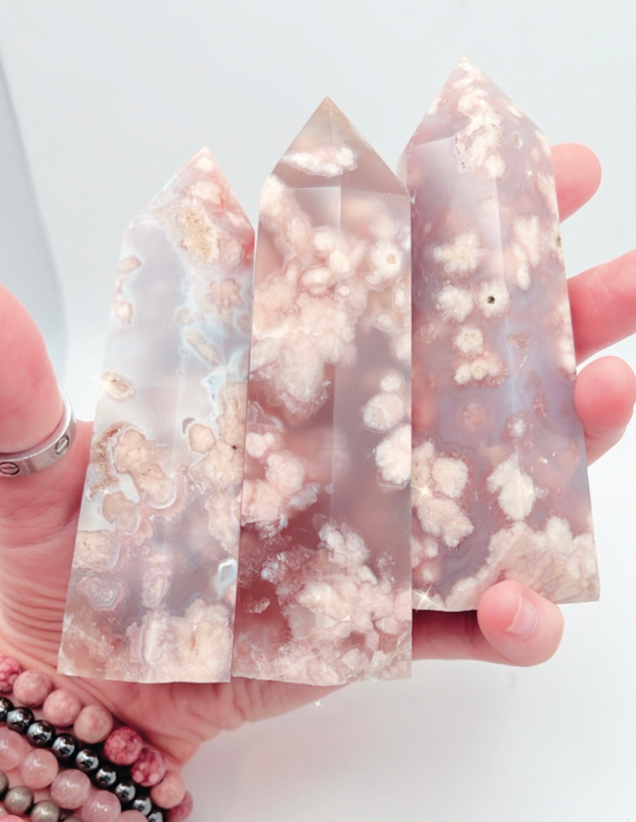 FLOWER AGATE POINT