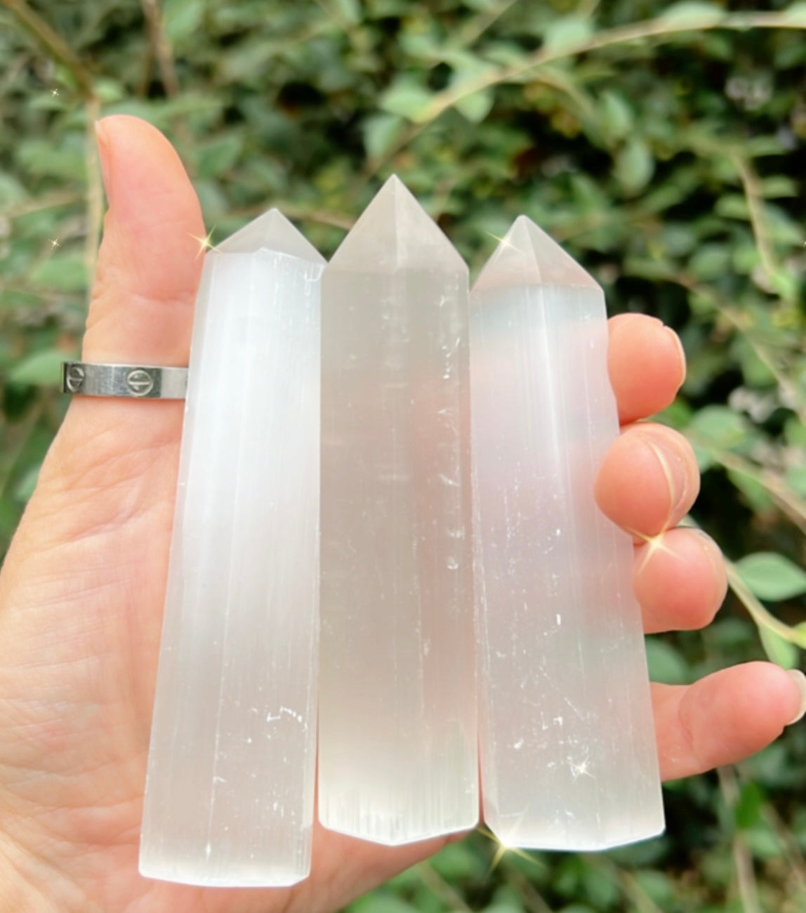 SELENITE / SATIN SPAR POINT