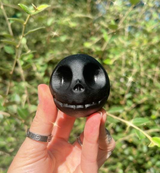 BLACK OBSIDIAN JACK FROM NIGHTMARE BEFORE CHRISTMAS