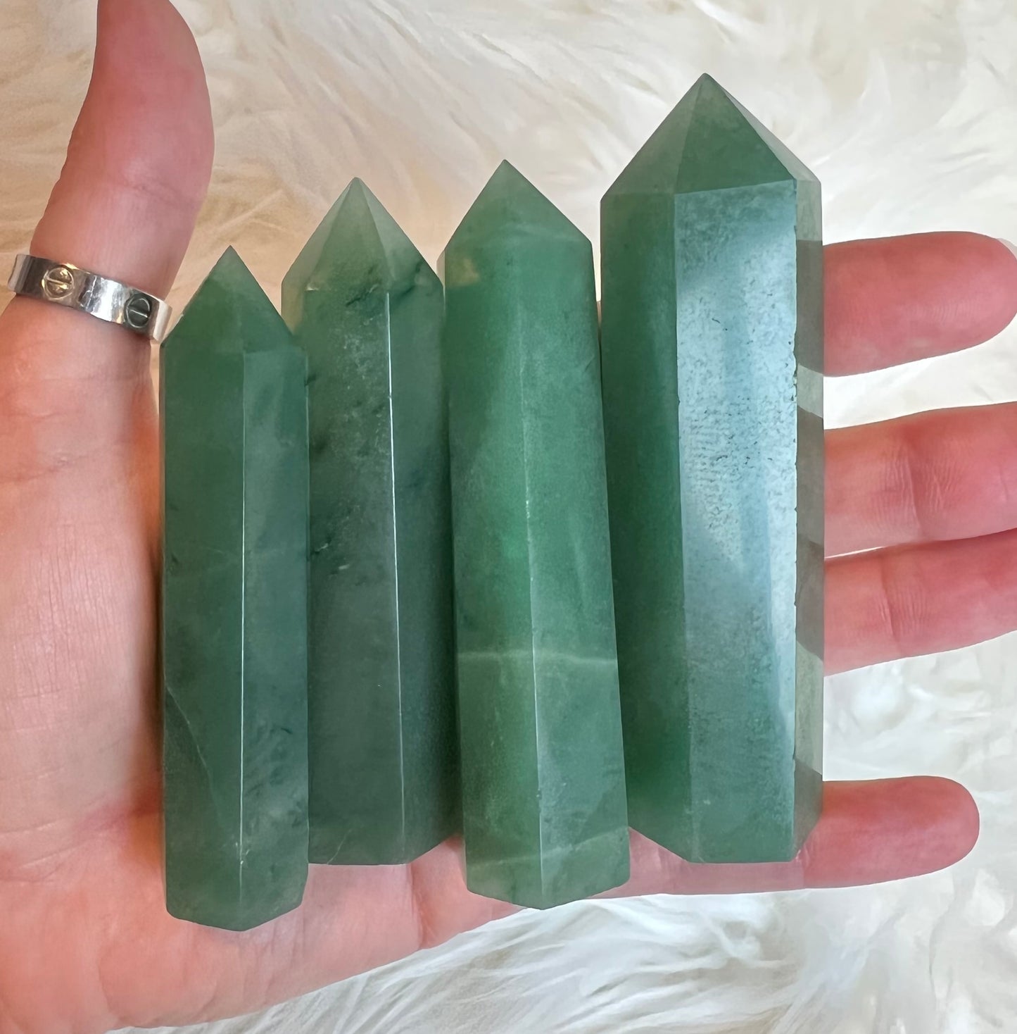 GREEN AVENTURINE POINT