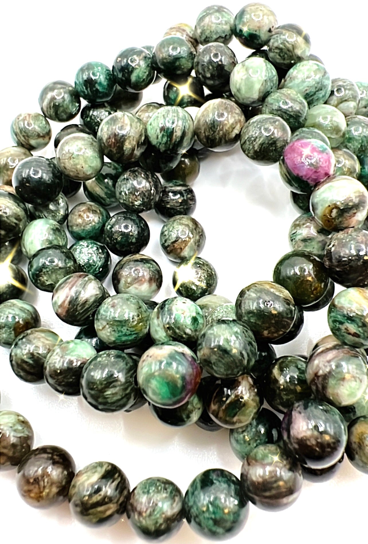 RUBY FUCHSITE- clarity, courage, strength, confidence