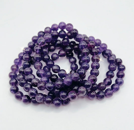 AMETHYST BRACELET- protection, stress relief, inner peace