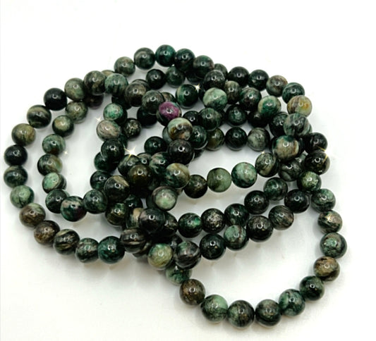 RUBY FUCHSITE- clarity, courage, strength, confidence
