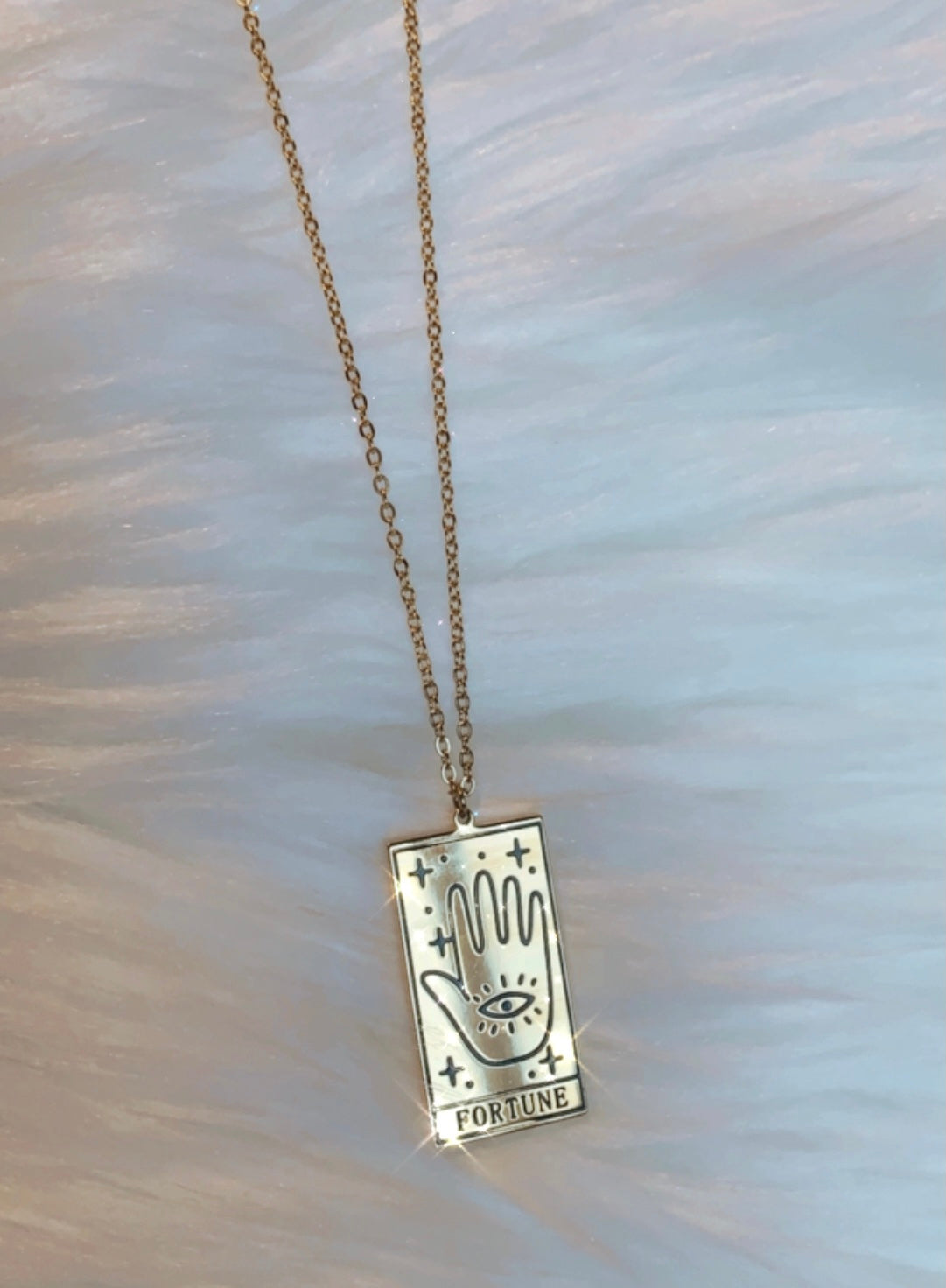 FORTUNE TAROT CARD NECKLACE